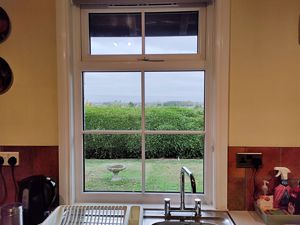 View from kitchen- click for photo gallery